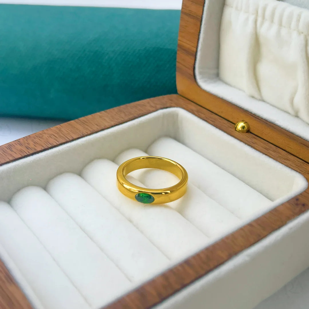Ayo Emerald Ring