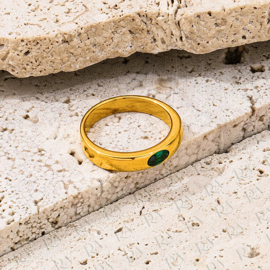Ayo Emerald Ring
