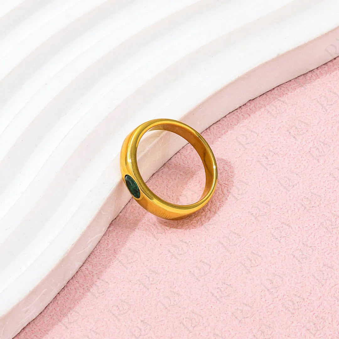 Ayo Emerald Ring