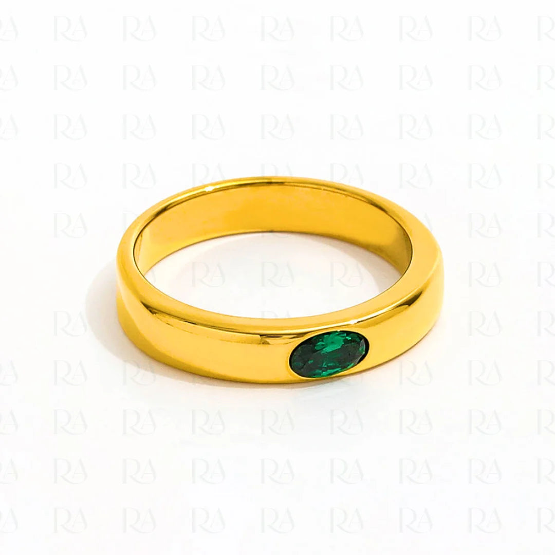 Ayo Emerald Ring