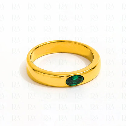Ayo Emerald Ring