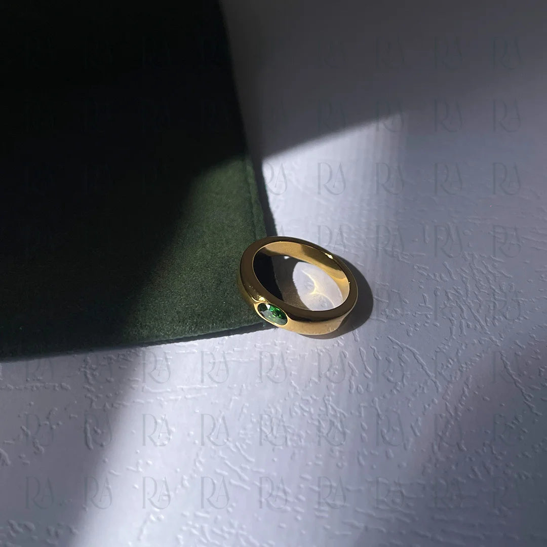Ayo Emerald Ring