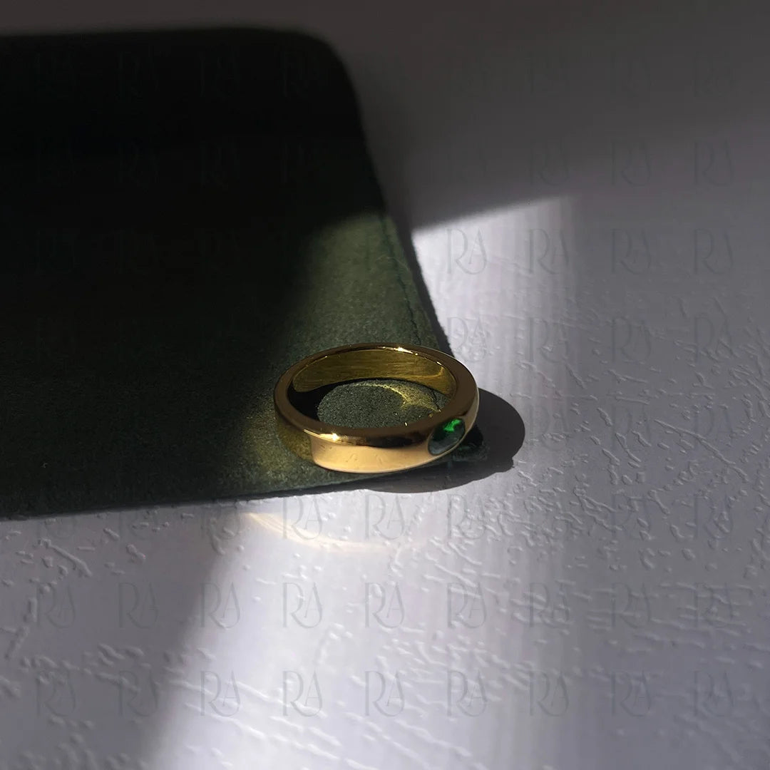 Ayo Emerald Ring