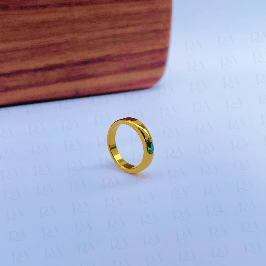 Ayo Emerald Ring