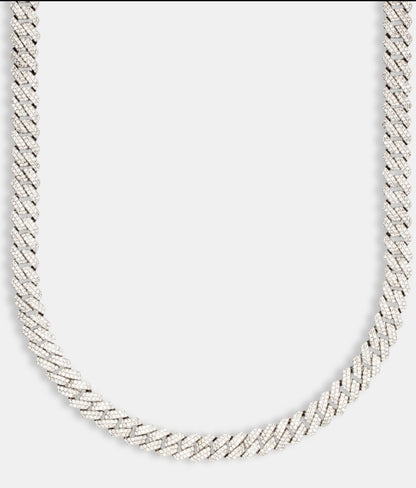 8MM Iced Cuban Chain