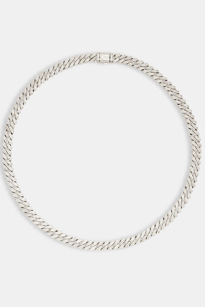 8MM Iced Cuban Chain (Moissanite)