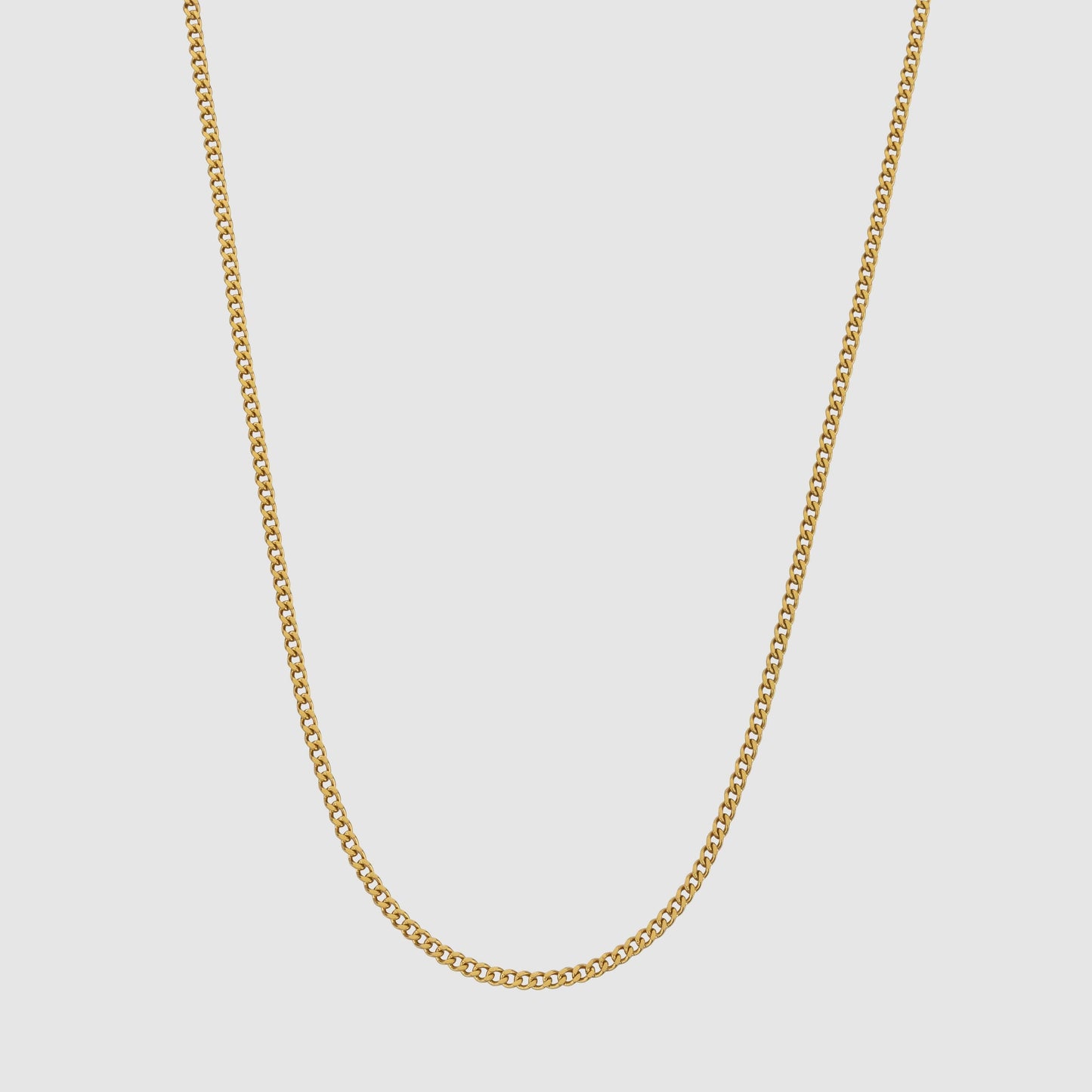 2MM (Gold) Cuban Link Chain