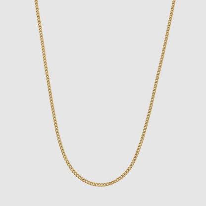 2MM (Gold) Cuban Link Chain