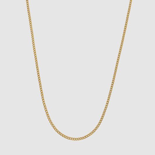 2MM (Gold) Cuban Link Chain