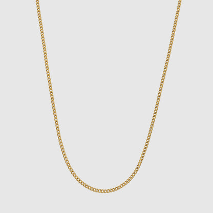 2MM (Gold) Cuban Link Chain