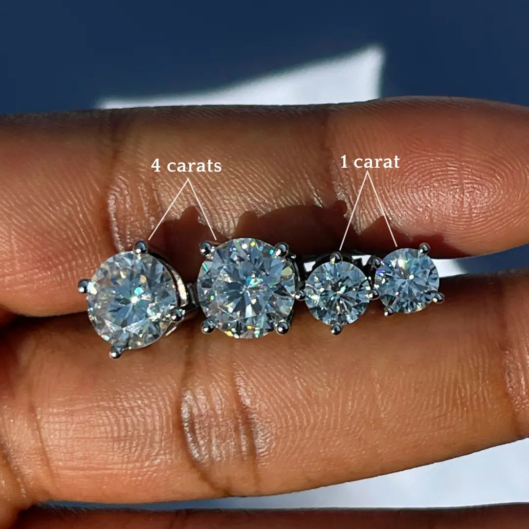 Classic Round Cut Studs