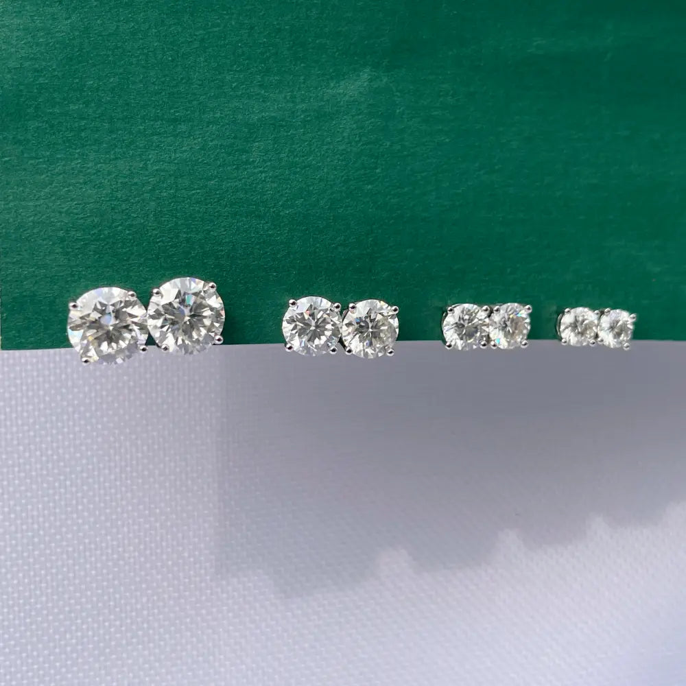 Classic Diamond Studs