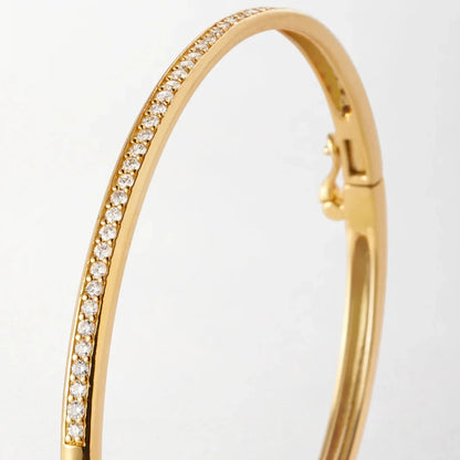 Pave Diamond Bangle