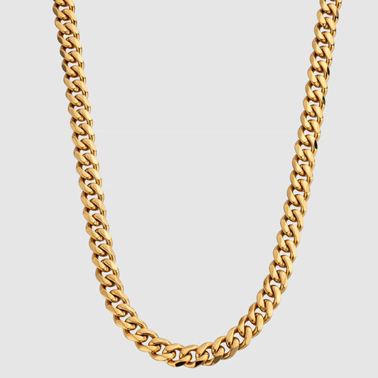 12MM (Gold) Cuban Link Chain