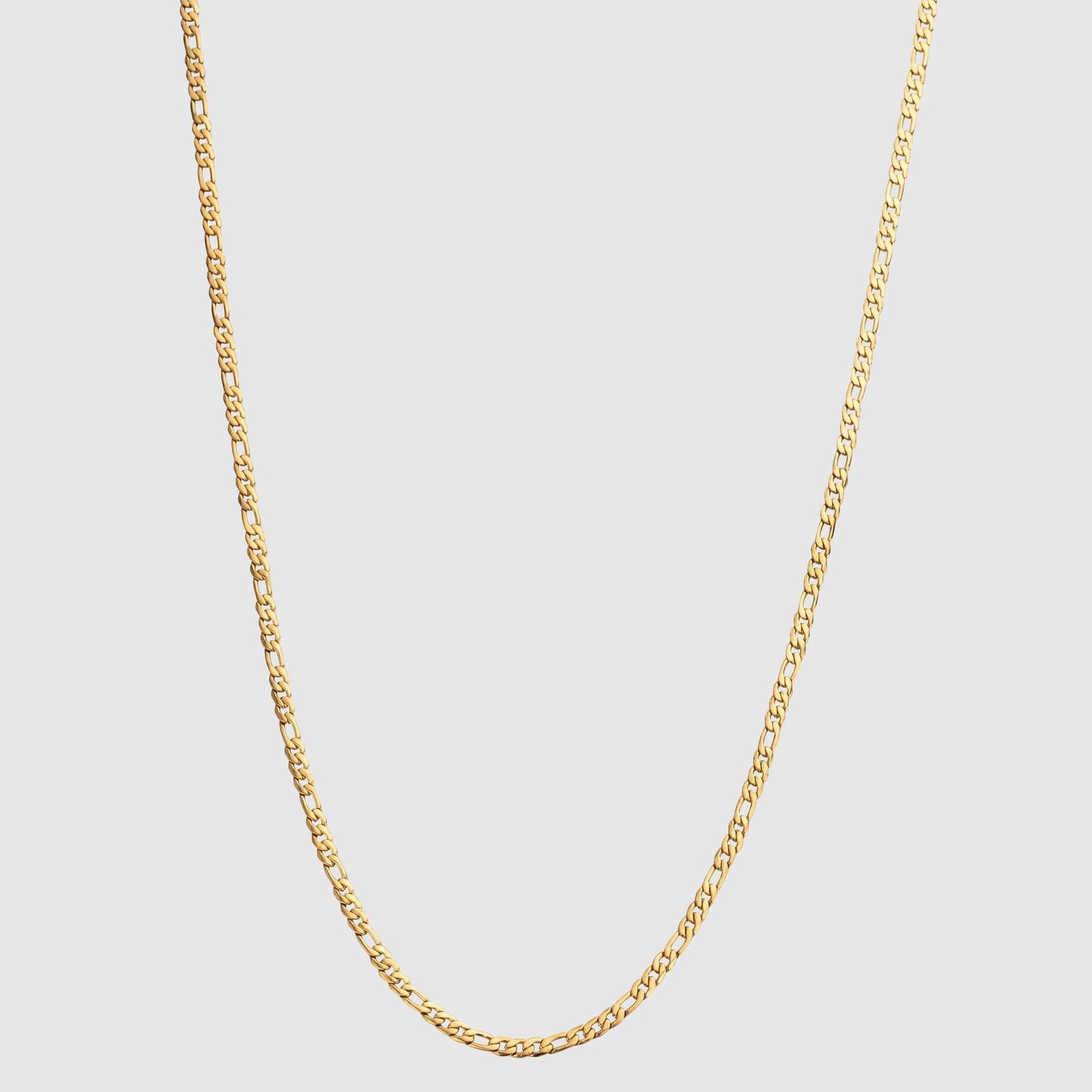 3mm Figaro Chain (Gold)