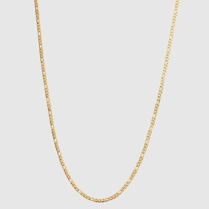 3mm Figaro Chain (Gold)