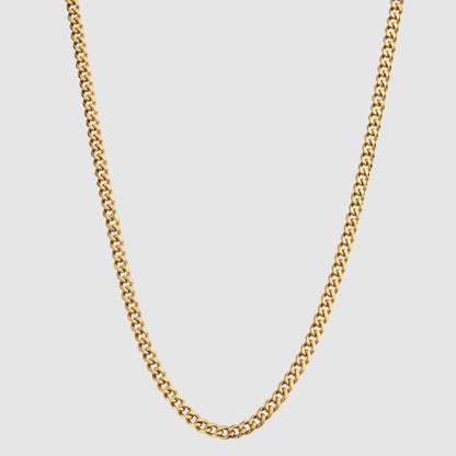 4MM (Gold) Cuban Link Chain