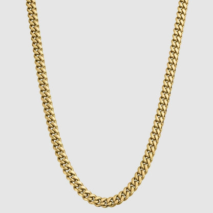 8MM (Gold) Cuban Link Chain