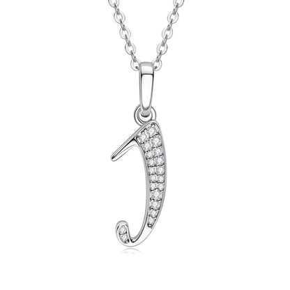Diamond Letter Necklace