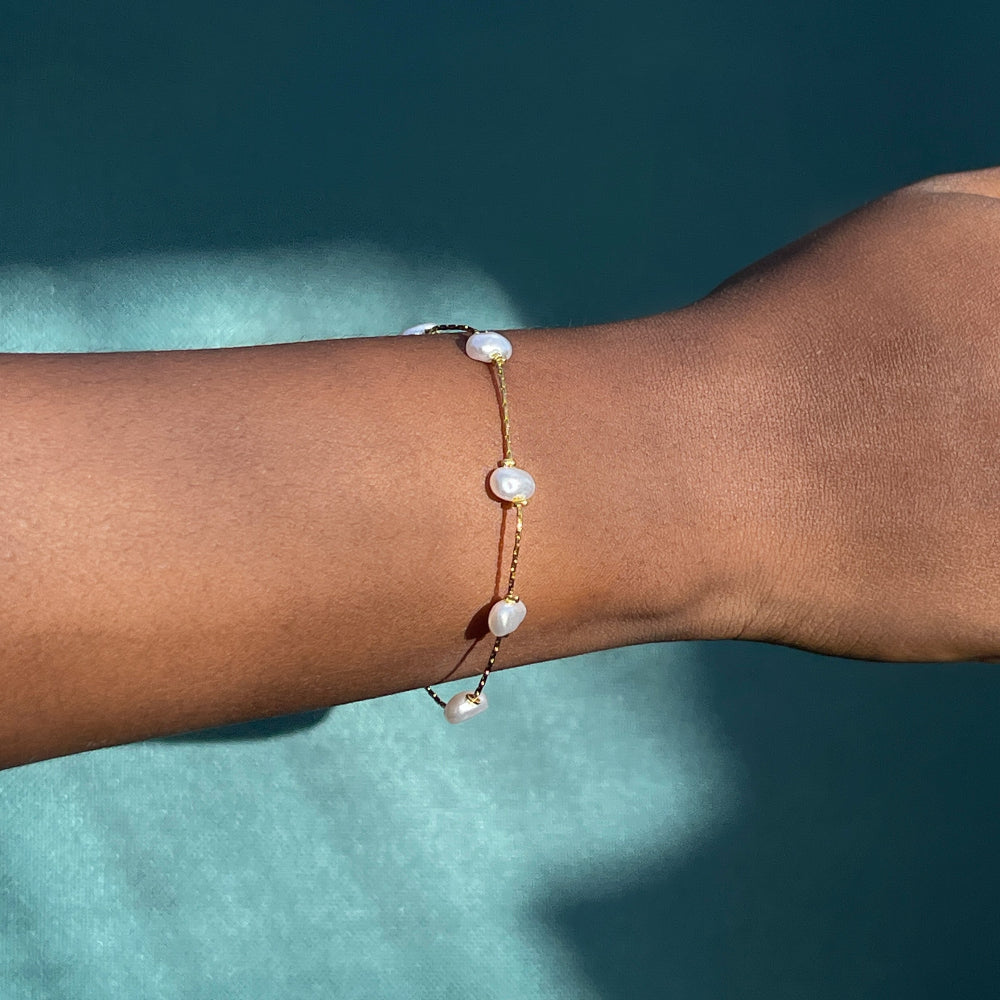 Faux Pearl Bracelet
