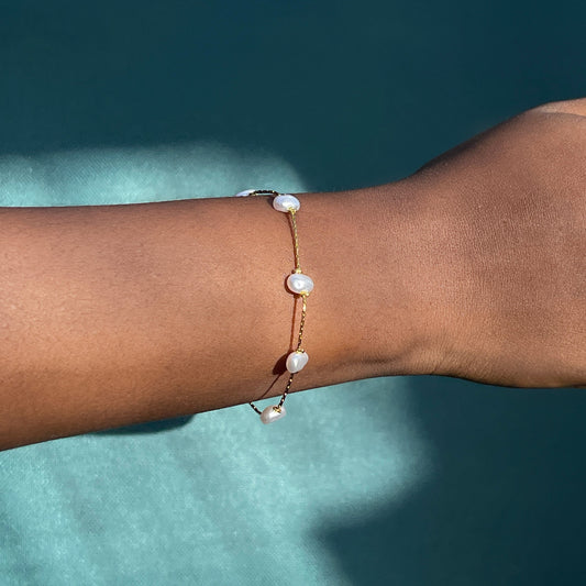Faux Pearl Bracelet