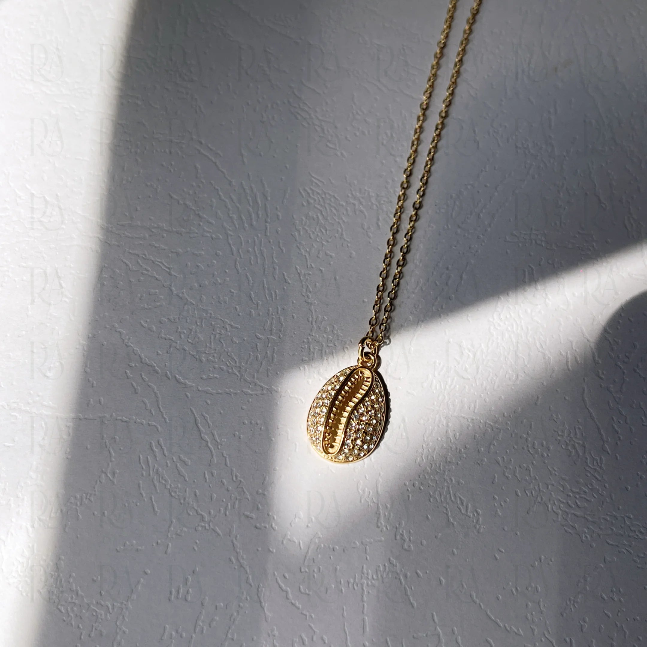 Iced Cowrie Necklace