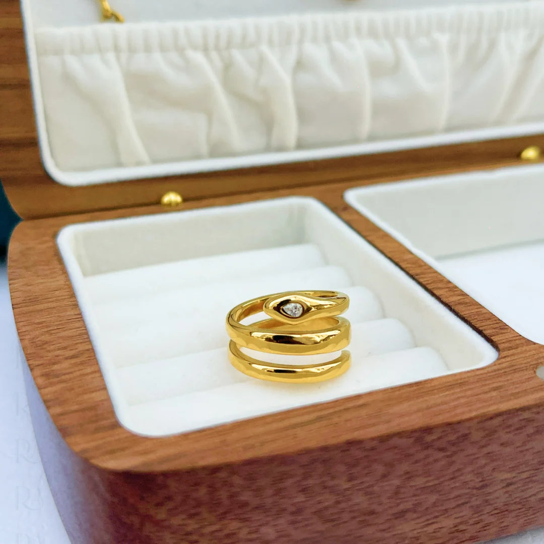 Ira Snake Ring