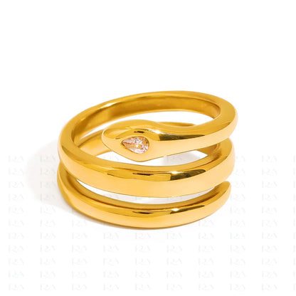 Ira Snake Ring