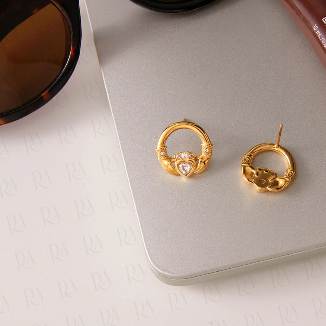 Ire Heart Earrings