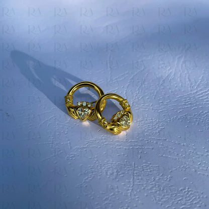 Ire Heart Earrings