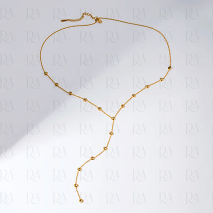 Lumi Oval Drop Necklace