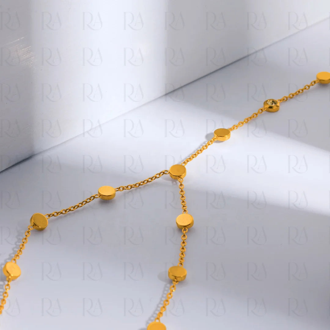 Lumi Oval Drop Necklace