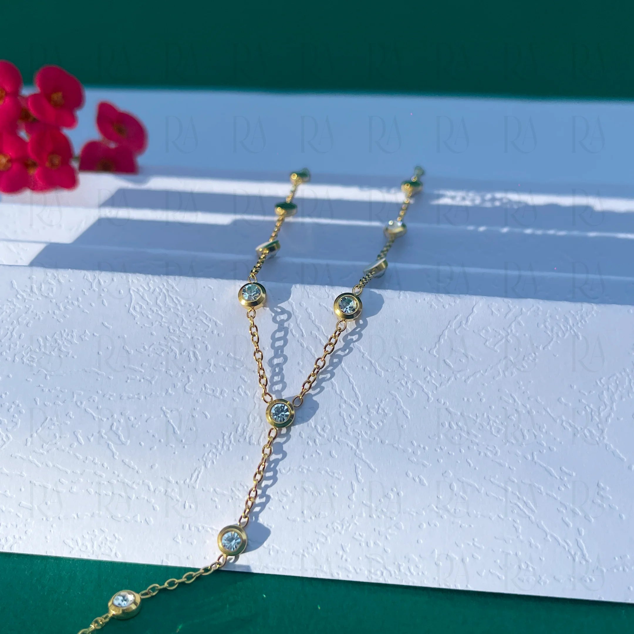 Lumi Oval Drop Necklace