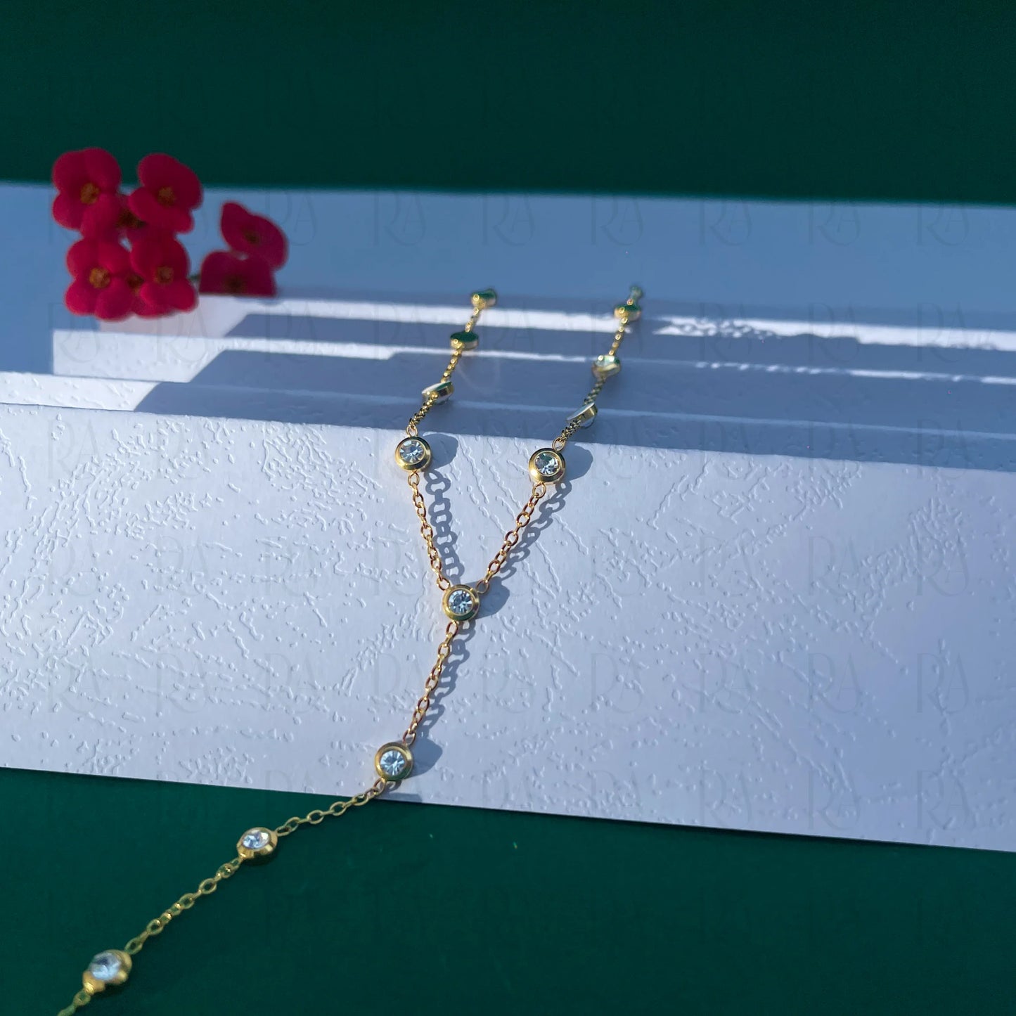 Lumi Oval Drop Necklace
