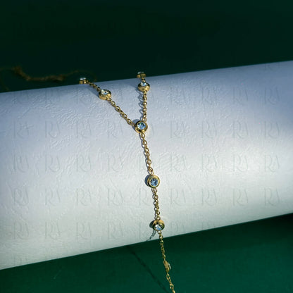 Lumi Oval Drop Necklace