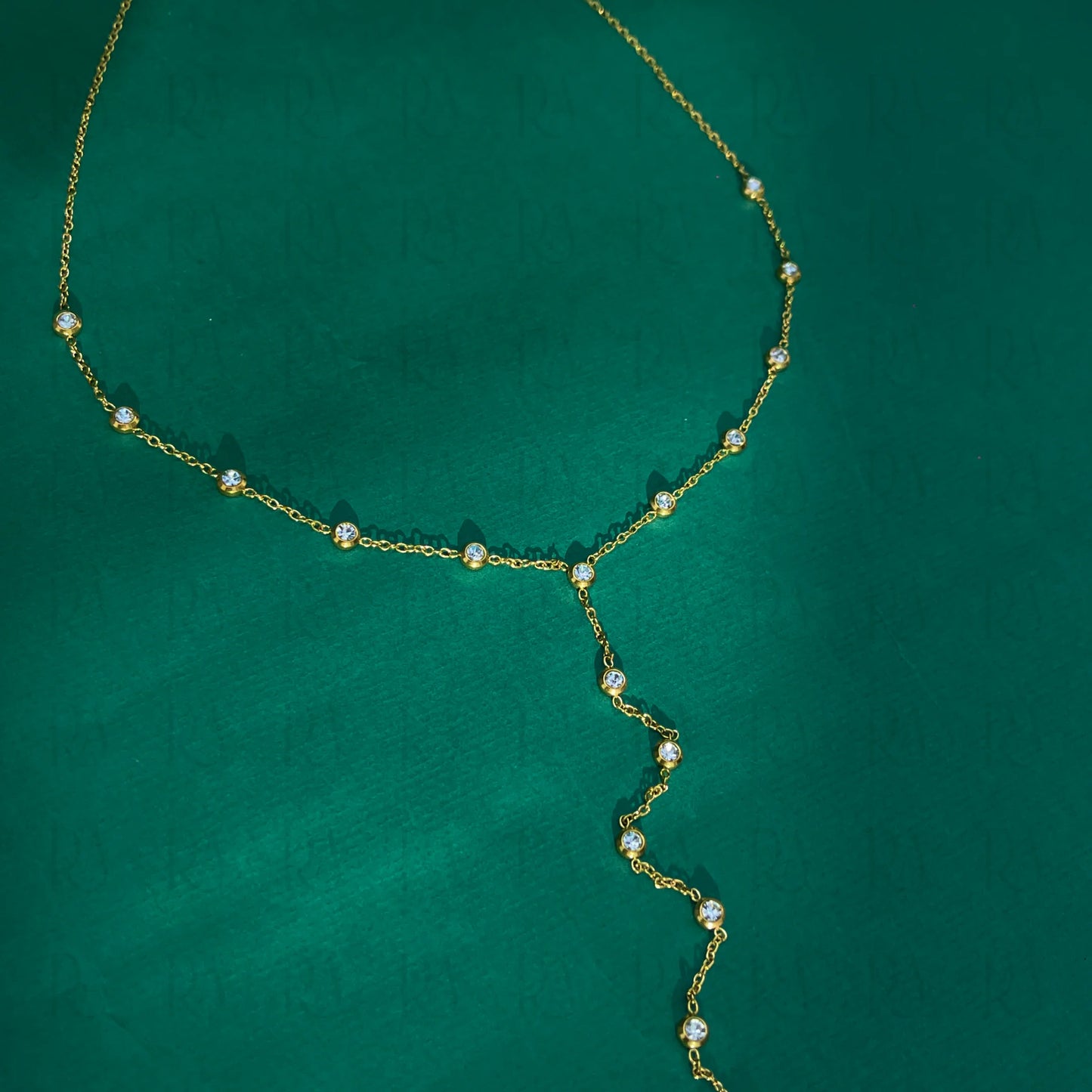 Lumi Oval Drop Necklace