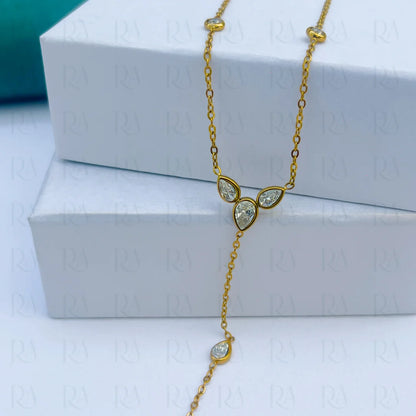 Lumi Y-Drop Necklace