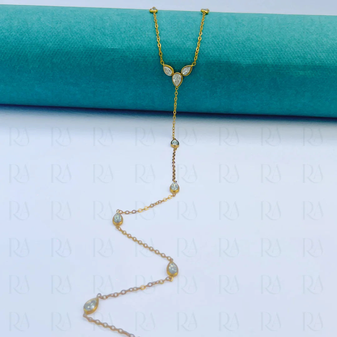 Lumi Y-Drop Necklace