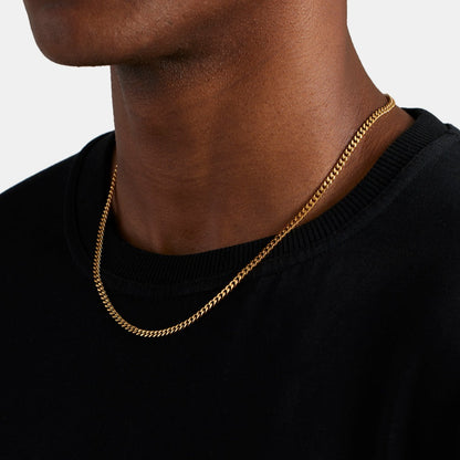 2MM (Gold) Cuban Link Chain