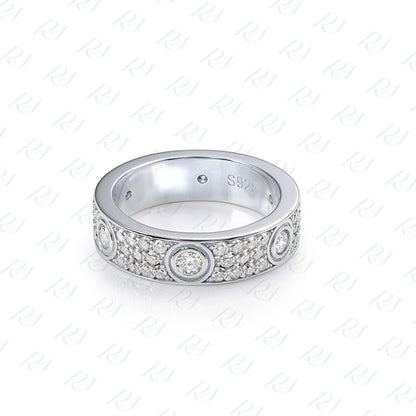 Men’s 3 Row Ring