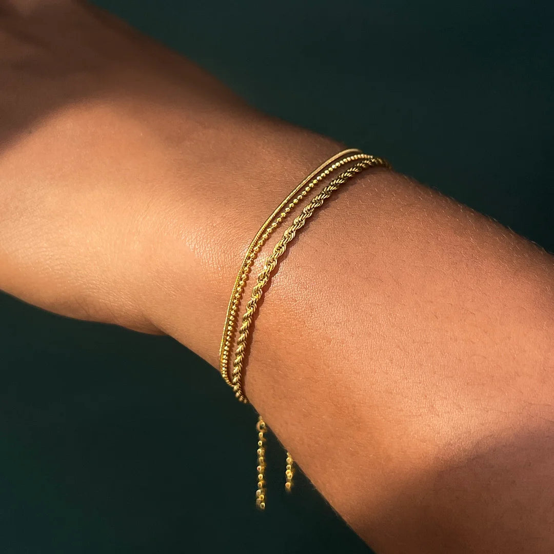 Minimal Stacking Bracelet Set
