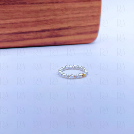 Nara Pearl Bead Ring
