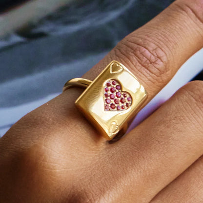 Okan Card Ring