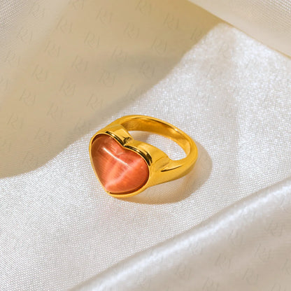 Okan Heart Ring