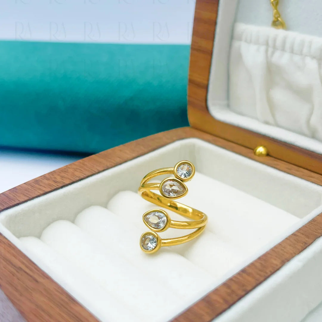 Omi Dewdrop Ring