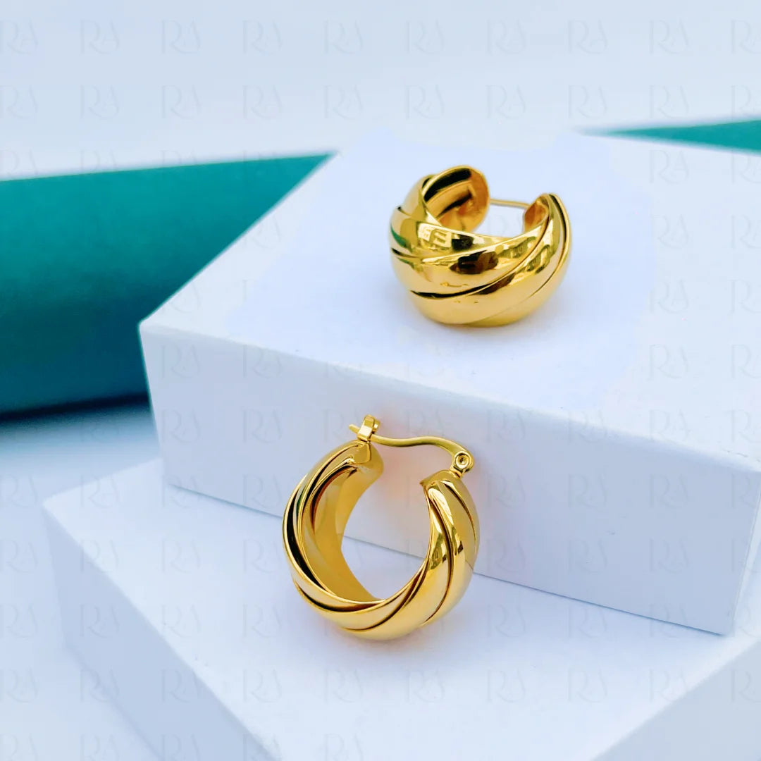 Omi Twist Hoops