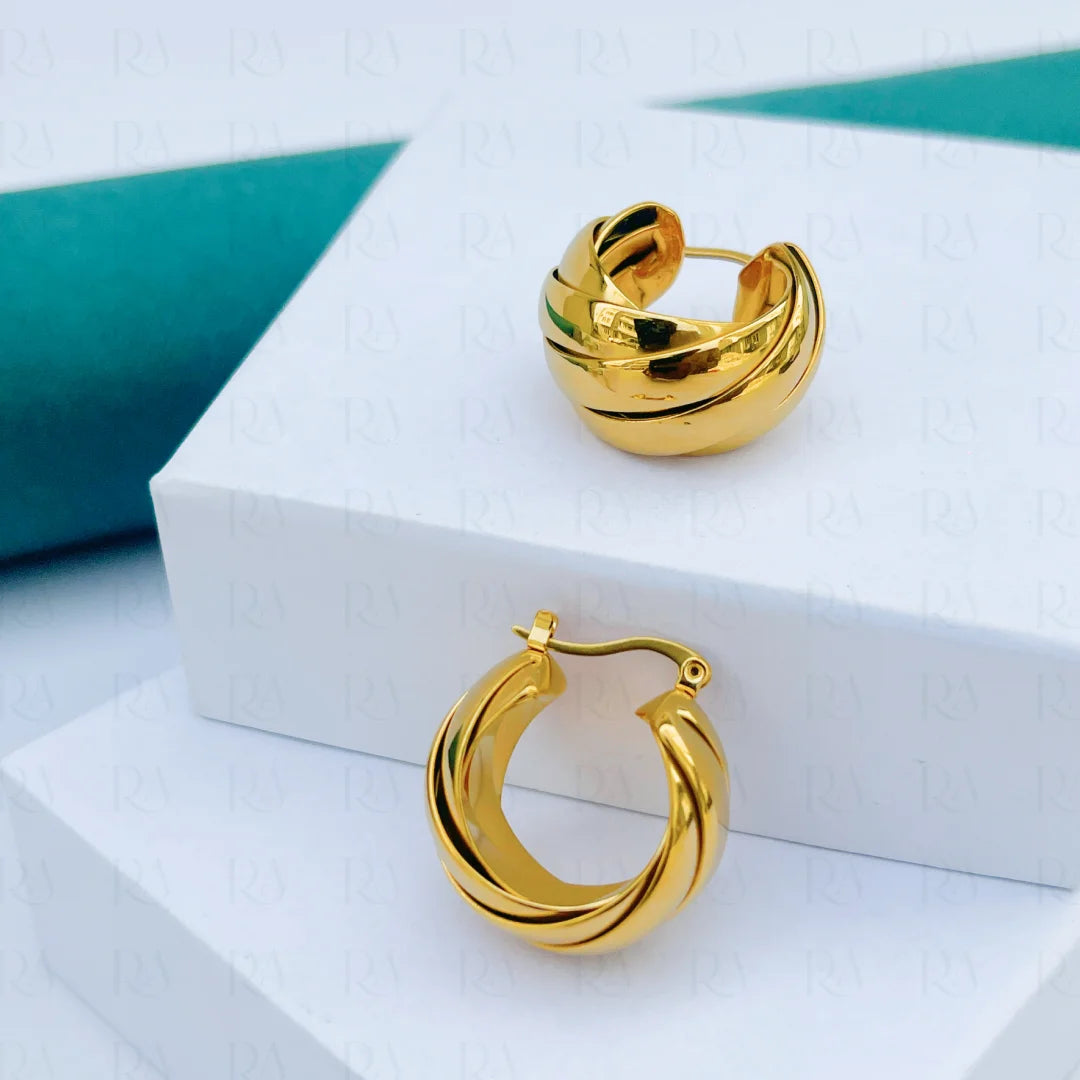 Omi Twist Hoops