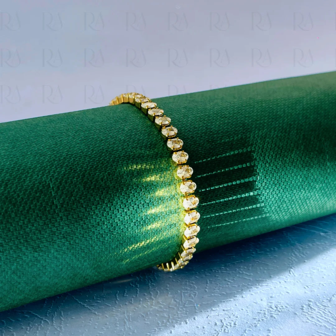 Oval Tennis Bracelet