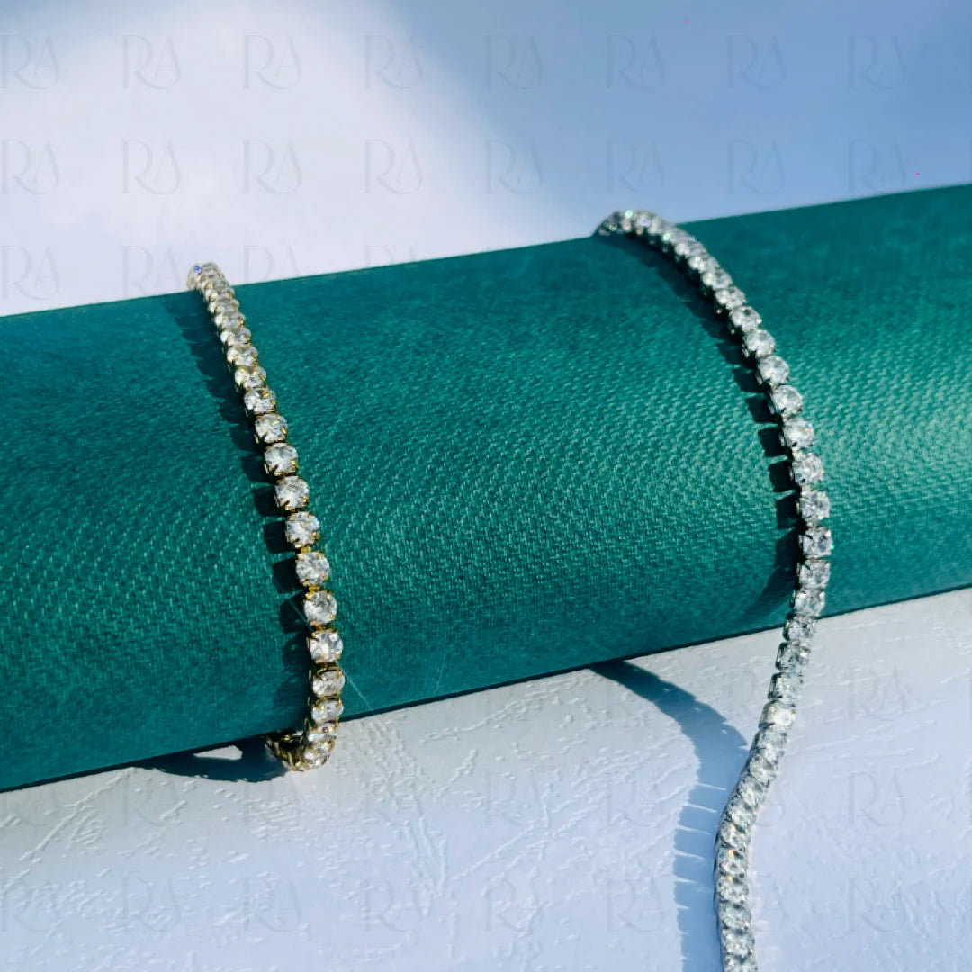 Oval Tennis Bracelet