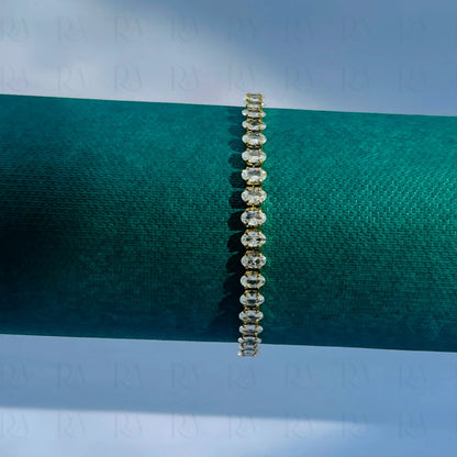 Oval Tennis Bracelet